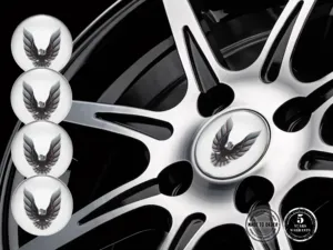 Pontiac Style Décalques Jantes Autocollants Résine Premium